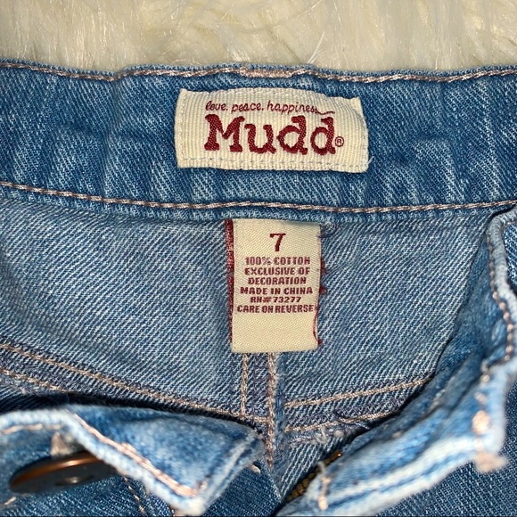 Mudd Ripped Jean Short - Picture 3 of 3